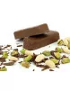 Barretta proteica di cioccolato mandorla e pistacchio Barretta proteica di cioccolato mandorla e pistacchio