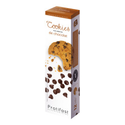 Cookie proteici con gocce di cioccolato