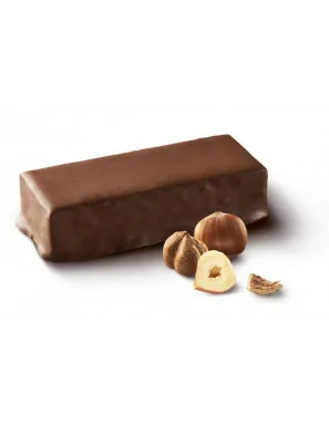 Barretta proteica al cioccolato e nocciola