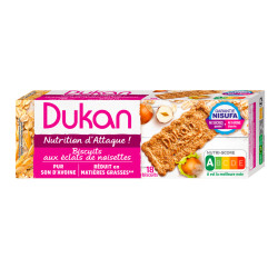 18 biscotti Dukan proteici alle nocciole