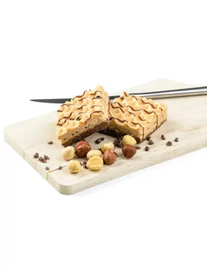 Wafer proteico gusto nocciola e cioccolato
