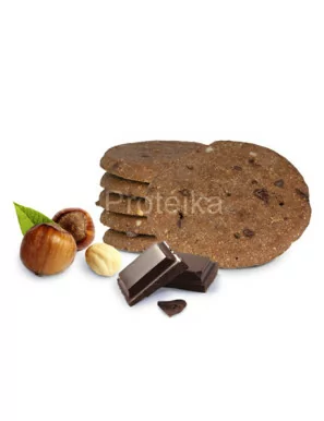 Biscotti proteici cioccolato nocciole