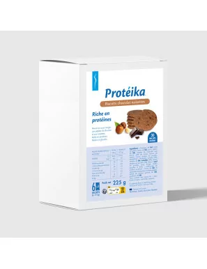 Biscotti proteici cioccolato nocciole