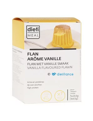 Flan proteico gusto vaniglia