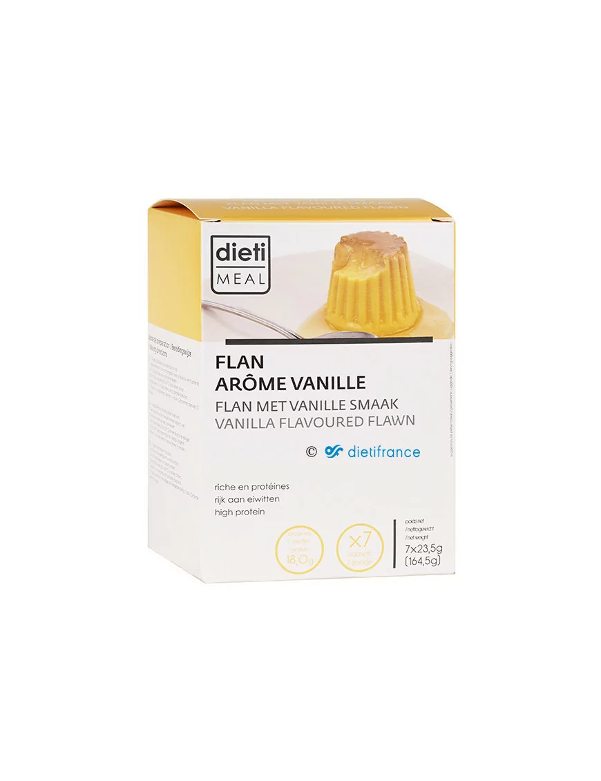 Flan proteico gusto vaniglia