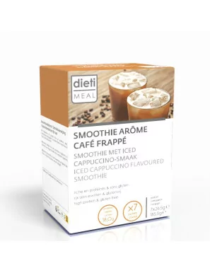 Dietimeal cappuccino chetogenico tipo frullato frappè al caffè freddo