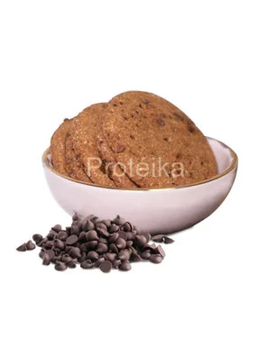 Biscotti proteici al Cacao con gocce di Cioccolato