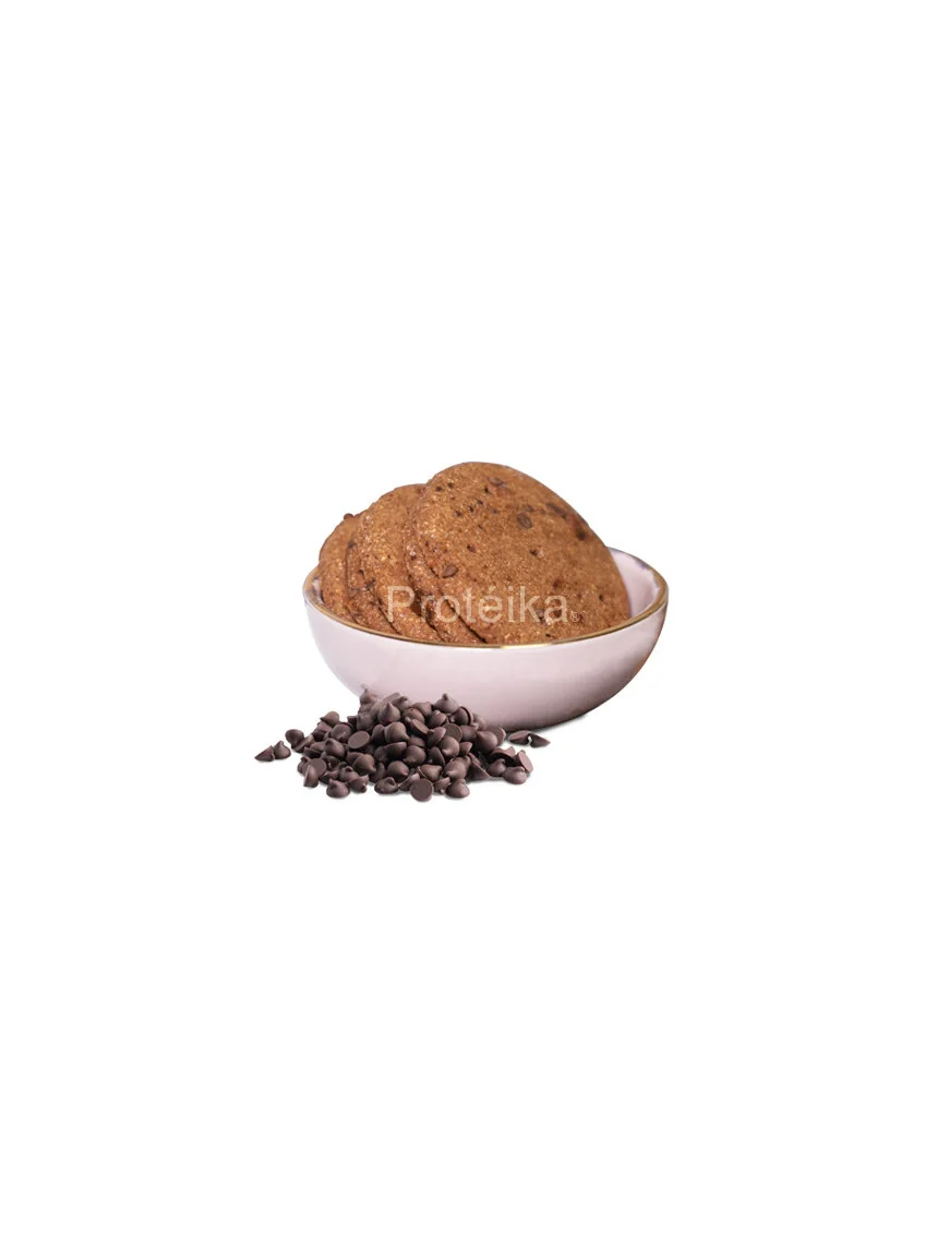 Biscotti proteici al Cacao con gocce di Cioccolato