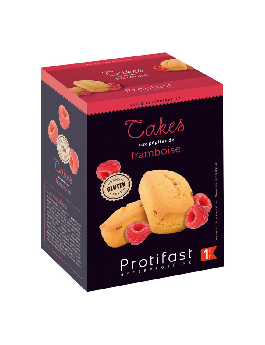 Plumcake proteico ai lamponi