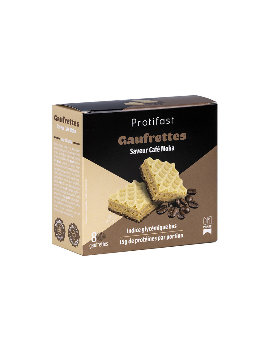 Wafer proteico al caffè fase 1