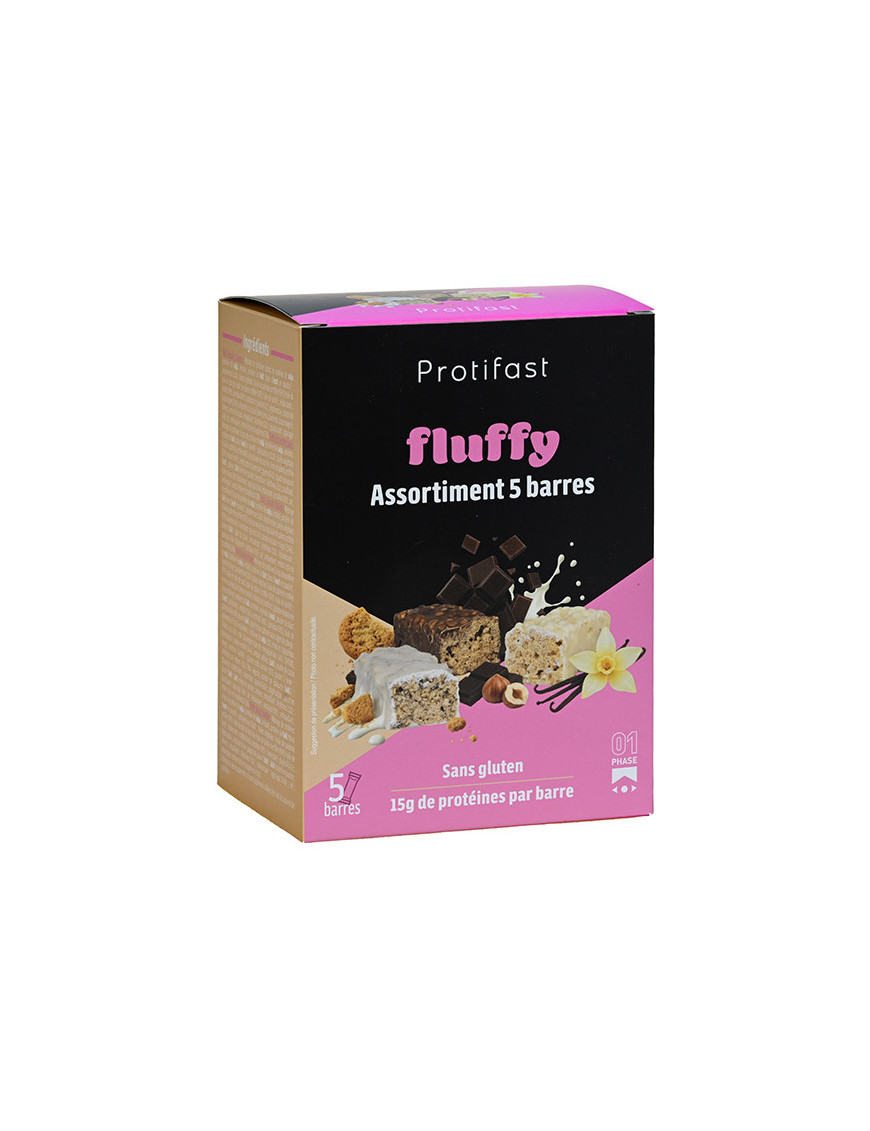 Protifast Confezione Mista 5 Barrette Proteiche Fluffy
