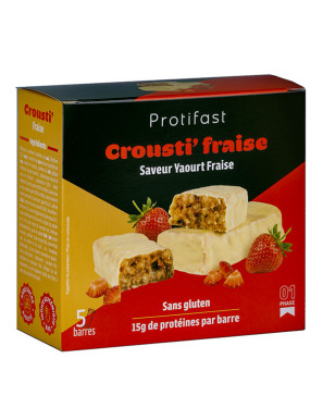 Protifast Barretta Proteica Croccante Gusto Fragola