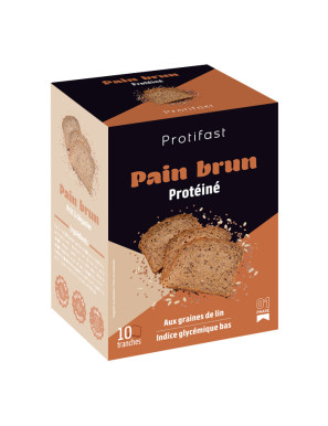 Pane nero morbido proteico by Protifast