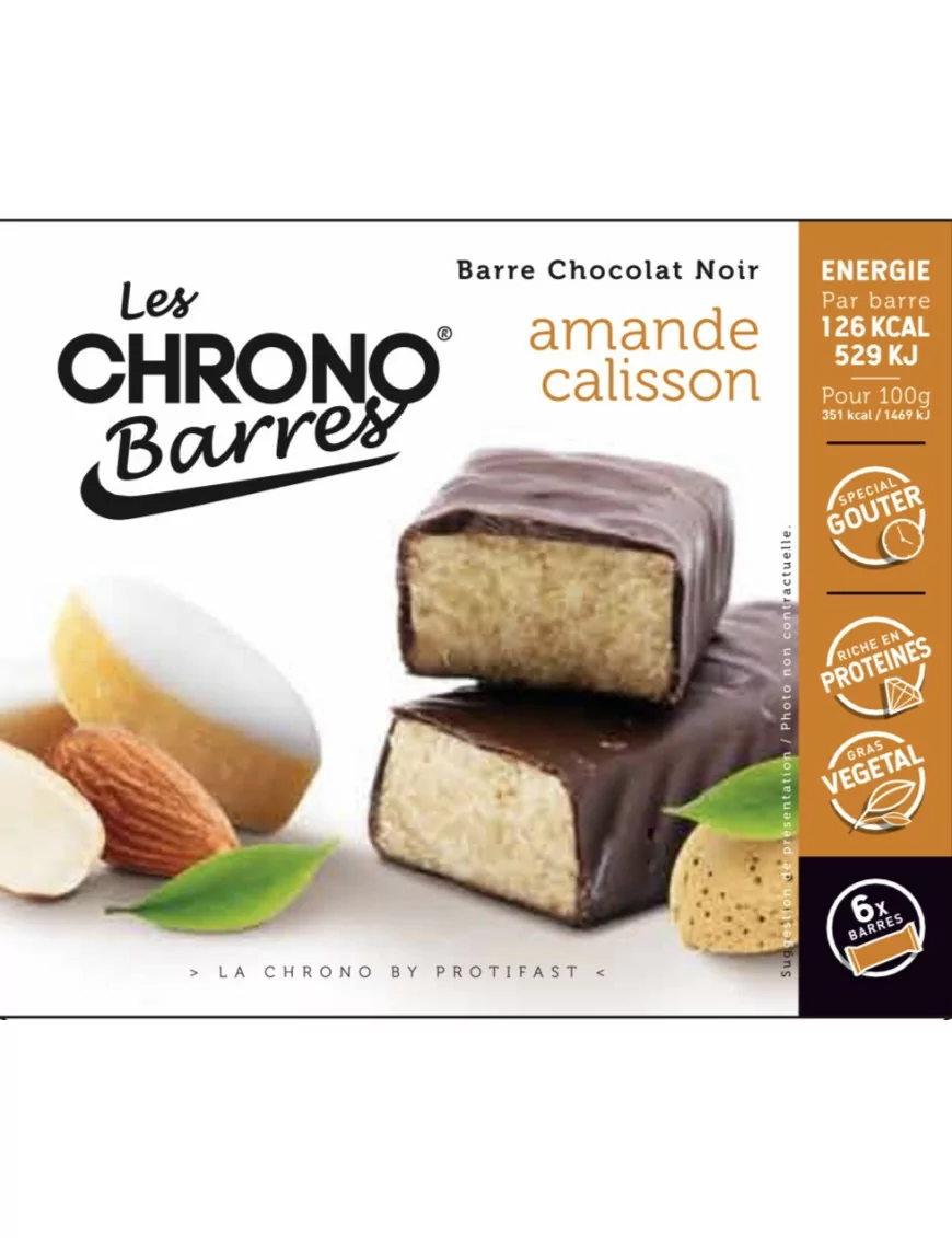Barrette al gusto di Mandorle e Calisson
