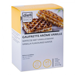 Wafer proteico al gusto vaniglia