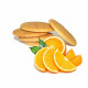 Biscotti proteici all'arancia